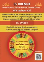 It’s Burning! - Human Chains to Protect Our Livelihoods Across Germany