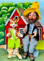 Puppet Theater for Children - “Findus and the Rooster in the Basket” - Sven Nordqvist