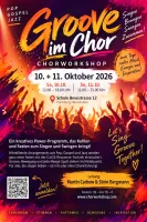 Choir Workshop "Groove im Chor" October 10–11, 2026 Hamburg
