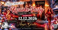 ️ KARAOKE PARTY AT ANGELINA’S “ANGI’S GRUBE” – SING THE WINTER BLUES AWAY!